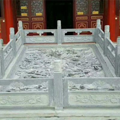 景區(qū)寺院古建筑青石浮雕花紋壁畫(huà)墻裝飾擺件